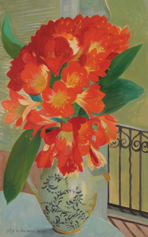 *OLGA LEHMANN (1912-2001) 'Clivias'