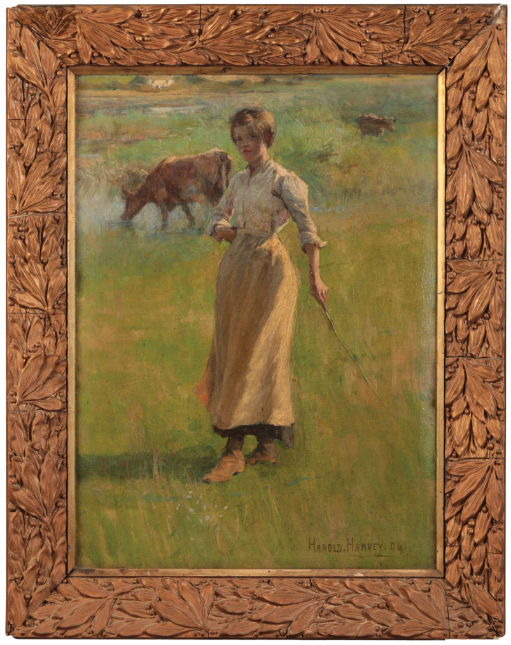 HAROLD HARVEY (1874-1941) 'The Cowgirl' - Image 2 of 4