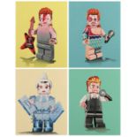 *BOB COSFORD (Contemporary) 'Bowie 'Lego' Tribute'