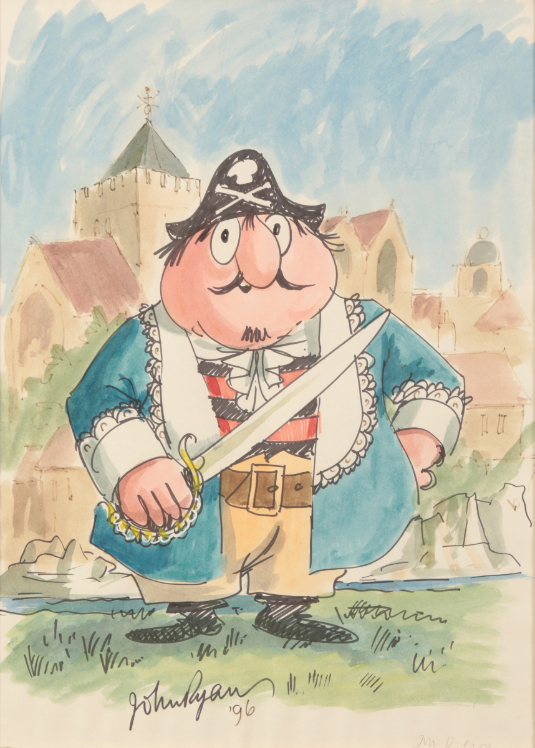 *JOHN RYAN (1921-2009) 'Captain Pugwash'