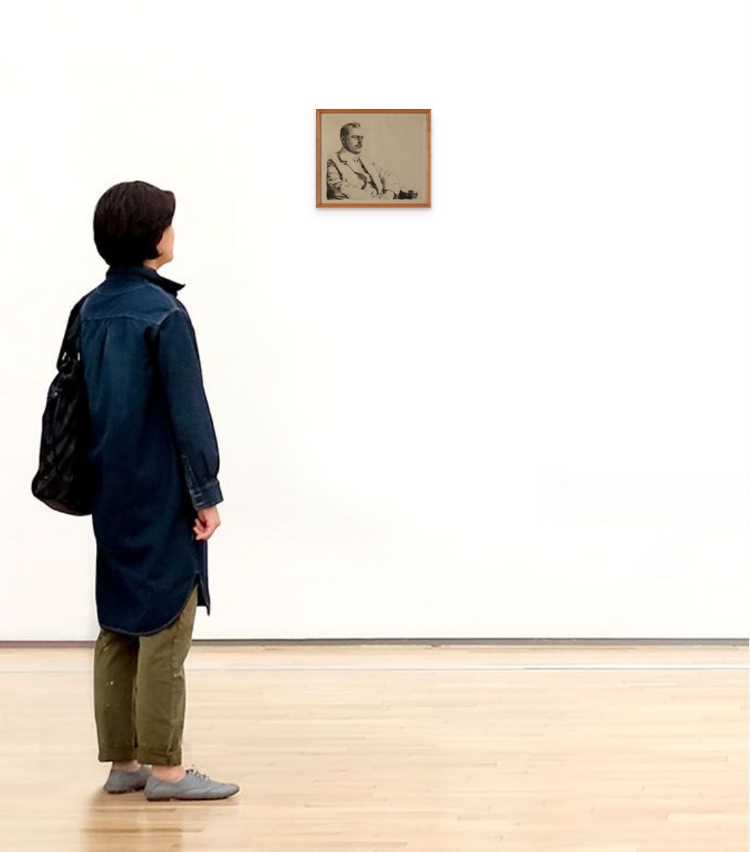 *ERICH WOLFSFELD (1884-1956) 'Self Portrait' - Image 3 of 3