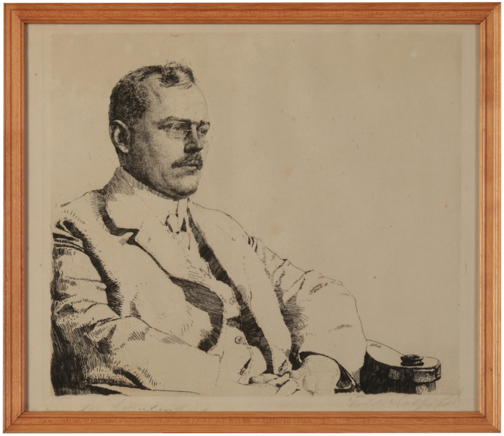 *ERICH WOLFSFELD (1884-1956) 'Self Portrait' - Image 2 of 3