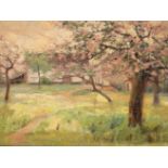 *RENÉE PRINZ (1883-1973) An orchard in blossom