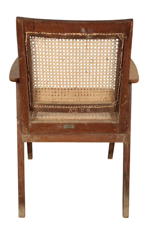 PIERRE JEANNERET (1896-1967) FOR CHANDIGARH: A TEAK ARMCHAIR PJ-010619 - Image 2 of 4