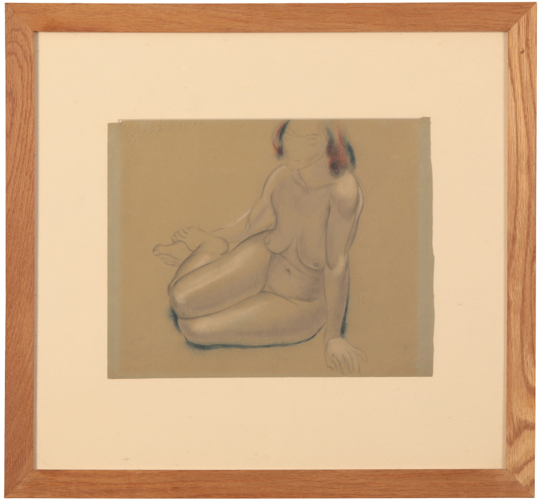 MANNER OF FRANK DOBSON (1888-1963) Nude study - Image 2 of 3