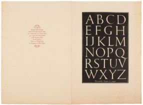 *REYNOLDS STONE (1909-1979) 'An Alphabet'