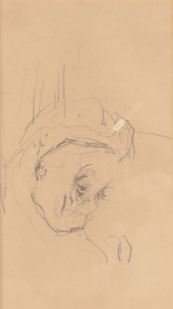 EDOUARD VUILLARD (1868-1940) 'Head of Madame Vuillard'