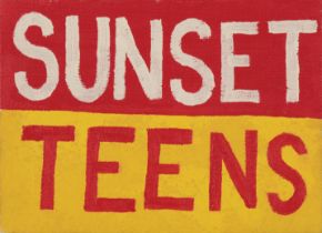 *STANLEY DONWOOD (b. 1968) 'Sunset Teens'