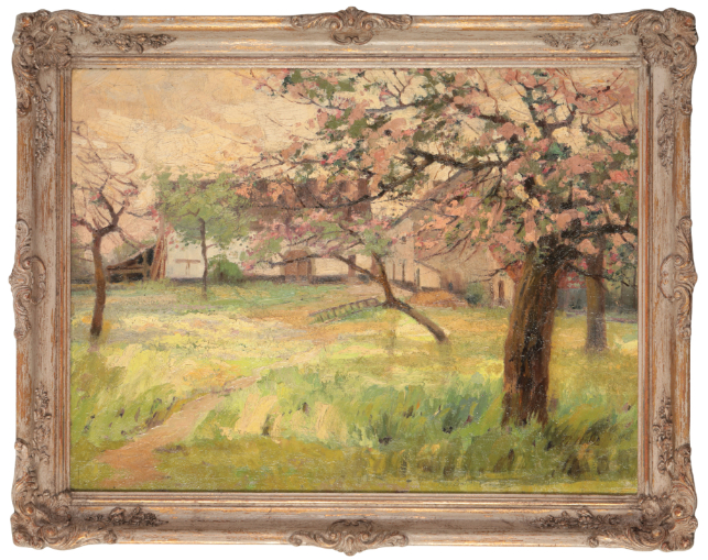 *RENÉE PRINZ (1883-1973) An orchard in blossom - Image 2 of 5