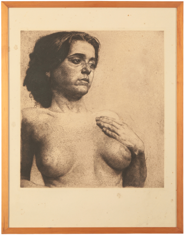 *ERICH WOLFSFELD (1884-1956) Nude study - Image 2 of 3