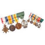 A GROUP OF FOUR MEDALS TO COMMANDER P.H. MILLAR, ROYAL NAVAL RESERVE