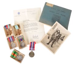 A WWII WAR GROUP OF FIVE MEDALS OF THE ROYAL CANADIAN AIR FORCE