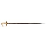 AN 1805 PATTERN NAVAL OFFICER'S SWORD