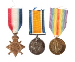 A GREAT WAR GROUP OF THREE TO DECK HAND J. COWRIE, ROYAL NAVAL RESERVE