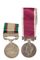 A PAIR OF MEDALS TO SERGEANT E.L. CURTIS, ROYAL TANK REGIMENT