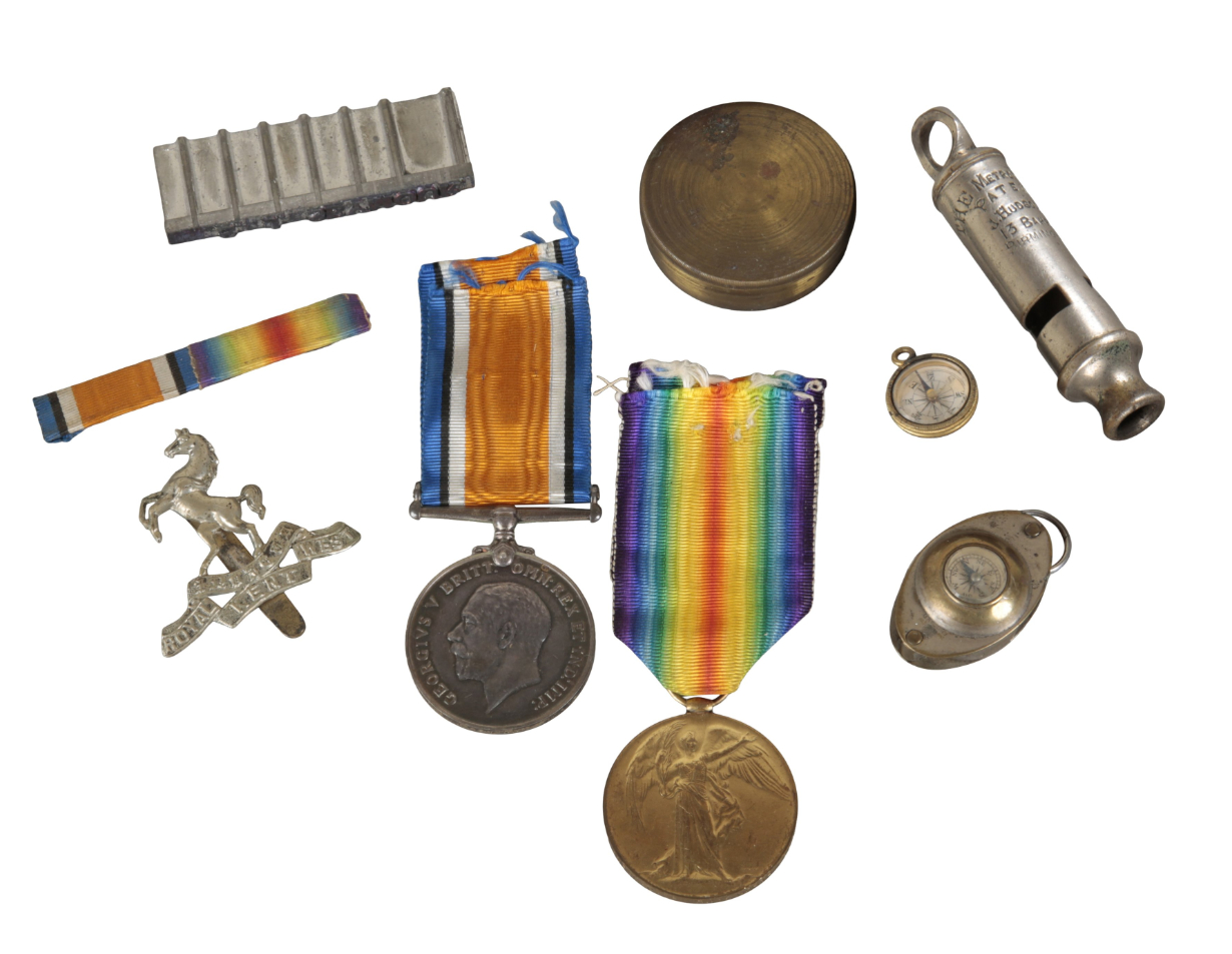 A WORLD WAR I MEDAL GROUP TO PRIVATE SEYMOUR