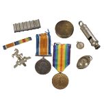 A WORLD WAR I MEDAL GROUP TO PRIVATE SEYMOUR