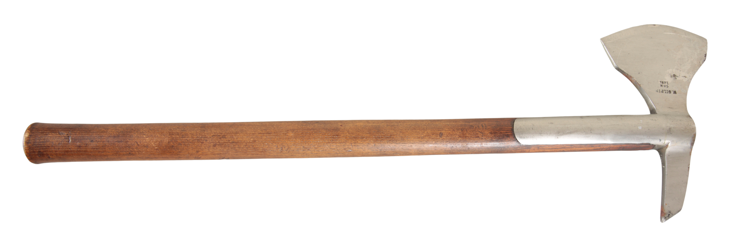 AN EARLY 19TH CENTURY NAVAL BOARDING AXE BY GILPIN - Image 2 of 3