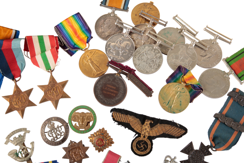 A MISCELLANEOUS COLLECTION OF MEDALS, BADGES AND ASSOCIATED PAPERWORK - Image 2 of 5