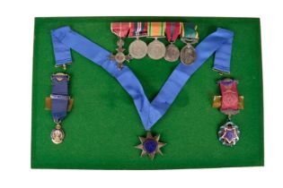 A COLLECTION OF MEDALS AWARDED TO P.E.TR. STODDART BORDR