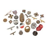 A MISCELLANEOUS COLLECTION OF GERMAN BADGES