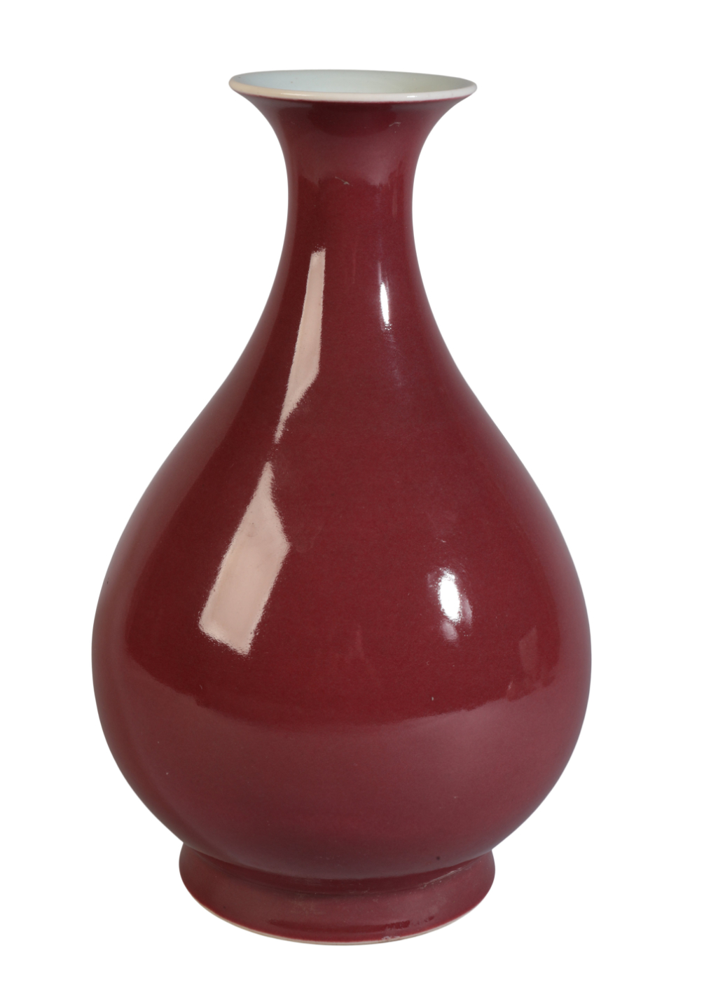 A CHINESE SANG DE BOEUF VASE