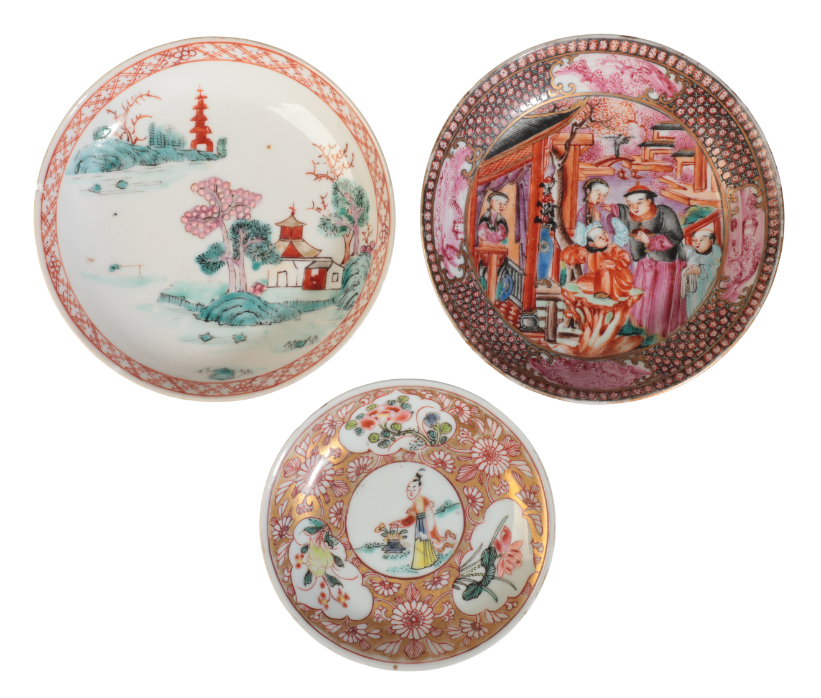 A COLLECTION OF CHINESE EXPORT TEA WARES - Image 3 of 4