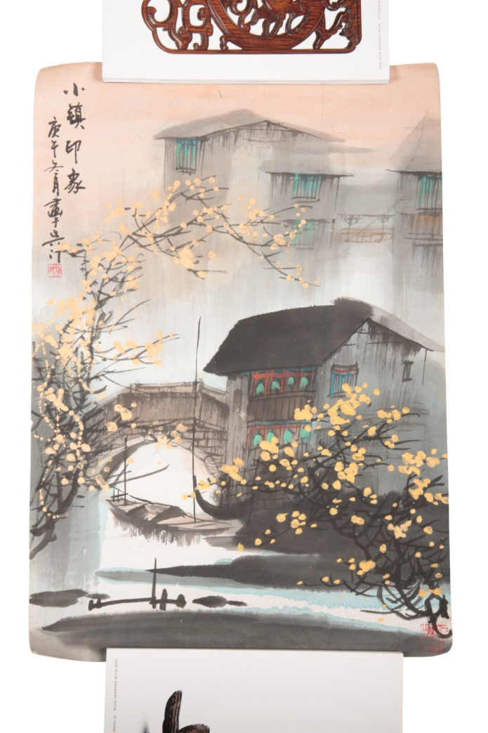 CHINESE SCHOOL, 20TH CENTURY A river landscape - Image 3 of 6