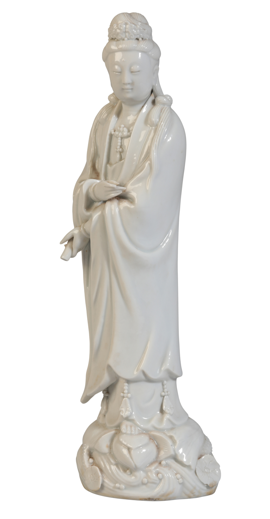 A CHINESE BLANC DE CHINE GUANYIN - Image 2 of 2