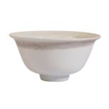 A CHINESE MONOCHROME WHITE-GLAZED BOWL