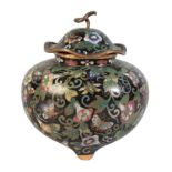 A JAPANESE CLOISONNE CENSER