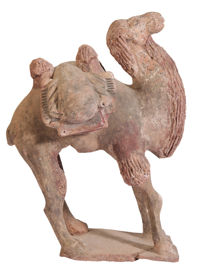 A CHINESE MODEL OF A CAMEL - Image 4 of 5