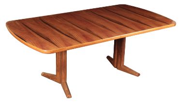 MARTIN HALL FOR GORDON RUSSELL: A ROSEWOOD 'MARLOW' EXTENDING DINING TABLE