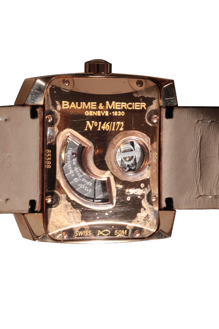 BAUME & MERCIER: A GENTLEMAN'S 18CT GOLD WRISTWATCH - Image 3 of 4