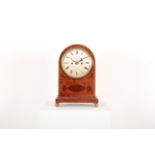 AN EDWARDIAN MANTEL CLOCK BY GILLETT & JOHNSTON, CROYDON