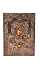 A 20TH CENTURY ITALIAN PAINTED ICON