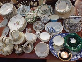 A LARGE QUANTITY OF CERAMICS