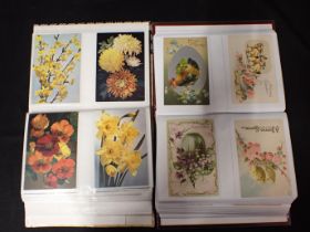 A COLLECTION OF EARLY 20H CENTURY GREETINGS POSTCARDS