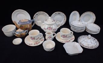 A COLLECTION OF VICTORIAN AND LATER DOLL'S CHINA