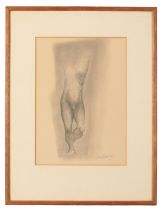 SAM LOCK (20TH CENTURY) A study of a nude