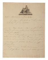 NAPOLEON BONAPARTE (1769-1821): A HANDWRITTEN LETTER