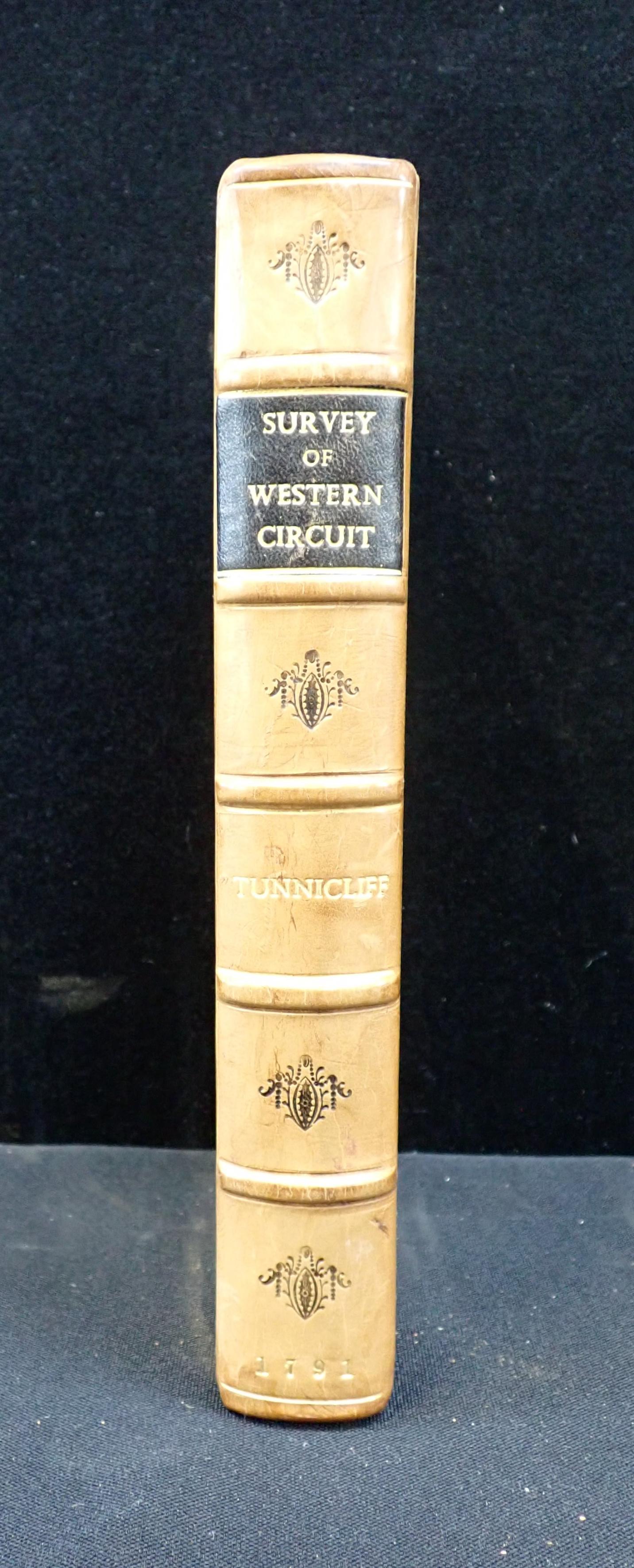 W TUNNICLIFF. SURVEY OF THE WESTERN CIRCUIT