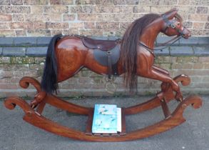 A JUDY 'F' DESIGN ROCKING HORSE, BY JUDY FERGUSSON