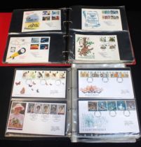 TWO ALBUMS OF 1ST DAY COVERS AND SOME INTERNATIONAL TELEGRAMS