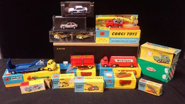 A QUANTITY OF DIE CAST TOYS