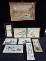 A GROUP OF ASIAN WATERCOLOURS