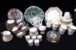 A PART CAULDON TEA SERVICE, SEVRES STYLE