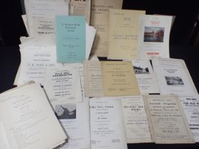 A COLLECTION OF DORSET ESTATE AGENT'S PARTICULARS