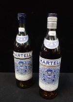 TWO BOTTLES MARTELL COGNAC