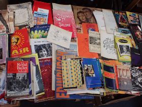 A QUANTITY OF THEATRE EPHEMERA